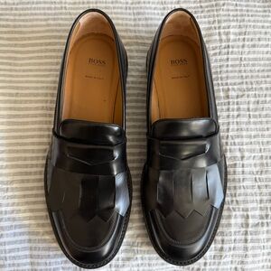 Classic Black Loafers